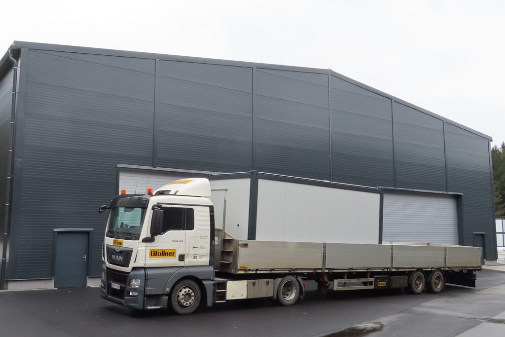 First G-Cont container leaves the factory